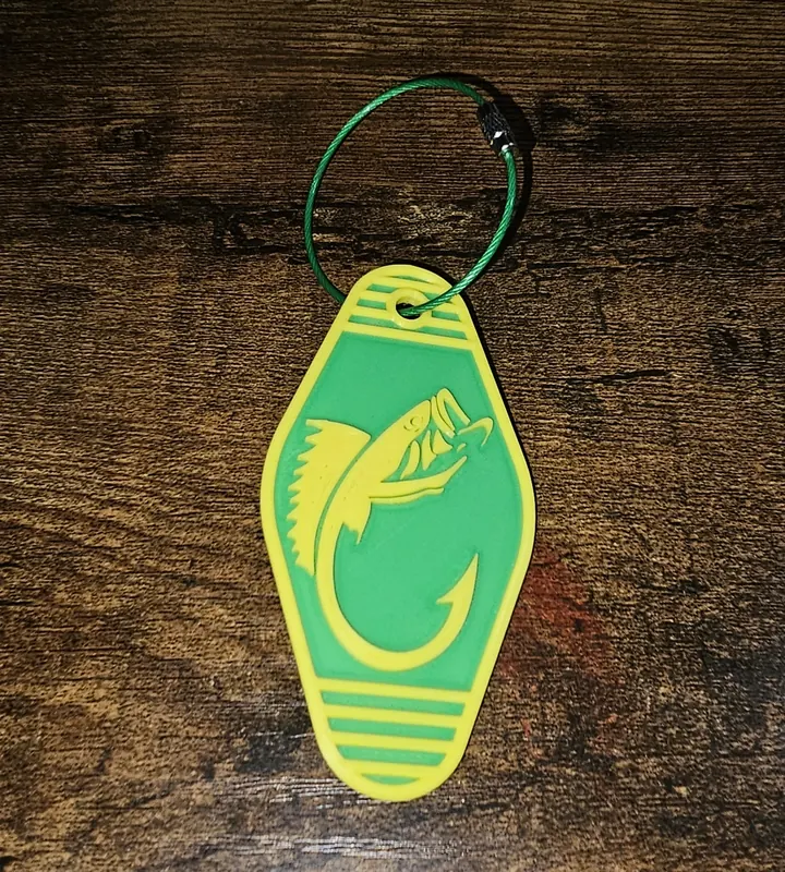 Custom Keychain - Personalized 3D printed keychain